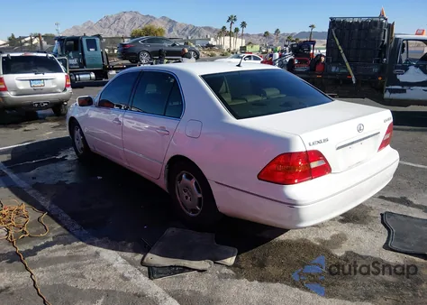 2002 Lexus Ls 430 z USA, uszkodzony, nr VIN JTHBN30F520054038